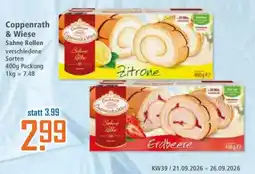 Klaas und Kock Coppenrath & Wiese Sahne Rollen Angebot