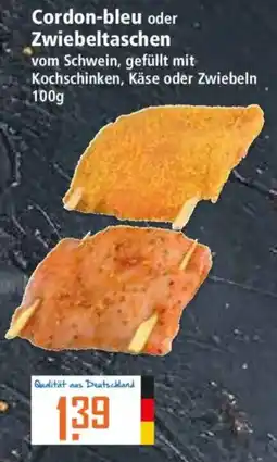 Klaas und Kock Cordon-bleu oder Zwiebeltaschen Angebot