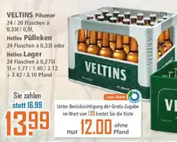 Klaas und Kock VELTINS Pilsener Angebot