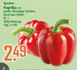 Klaas und Kock Paprika rot Angebot