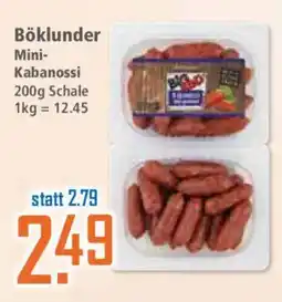 Klaas und Kock Böklunder Mini-Kabanossi Angebot