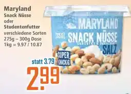 Klaas und Kock Maryland Snack Nüsse Angebot
