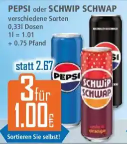 Klaas und Kock Pepsi oder Schwip Schwap Angebot