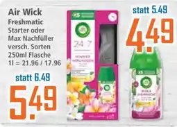 Klaas und Kock Air Wick Freshmatic Starter oder Max Nachfüller Angebot