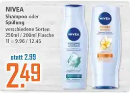 Klaas und Kock NIVEA Shampoo oder Spülung Angebot