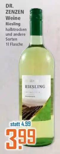 Klaas und Kock DR. ZENZEN Weine Riesling Angebot