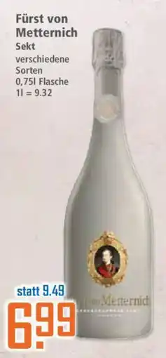Klaas und Kock Fürst von Metternich Sekt Angebot