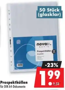 Mäc Geiz novoo Prospekthüllen Angebot