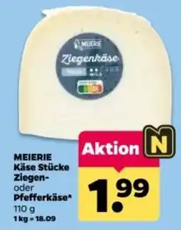Netto MEIERIE Ziegenkäse Angebot