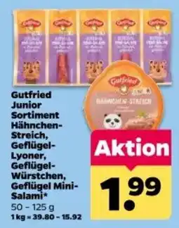 Netto Gutfried Junior Sortiment Angebot