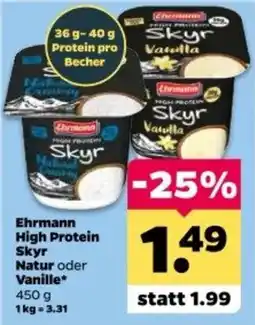 Netto Ehrmann High Protein Skyr Angebot