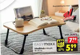 Mäc Geiz EASYmaxx Schoßtisch in Holzoptik Angebot