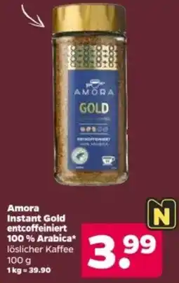Netto Amora Instant Gold entcoffeiniert 100 % Arabica Angebot