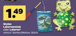 Netto Stylex Laternenstab oder Laterne Angebot