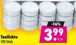 Mäc Geiz Teelichte Angebot