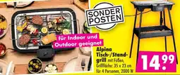 Mäc Geiz Alpina Tisch-/Standgrill Angebot