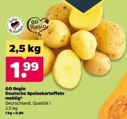 Netto GO Regio Deutsche Speisekartoffeln mehlig* Angebot