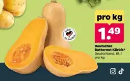 Netto Deutscher Butternut Kürbis* Angebot