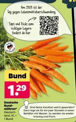 Netto Deutsche Bundmöhren* Angebot
