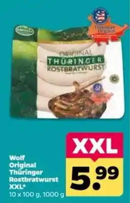 Netto Wolf Original Thüringer Rostbratwurst Angebot
