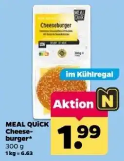 Netto MEAL QUICK Cheeseburger Angebot