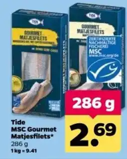 Netto Tide Gourmet Matjesfilets Angebot