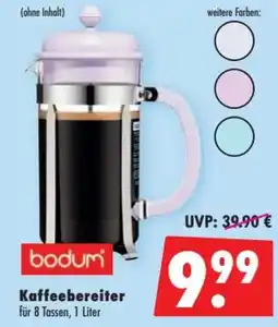 Mäc Geiz bodum Kaffeebereiter Angebot