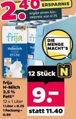 Netto frija H-Milch Angebot