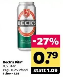 Netto Beck's Pils Angebot