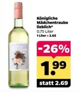 Netto Königliche Mädchentraube lieblich* Angebot