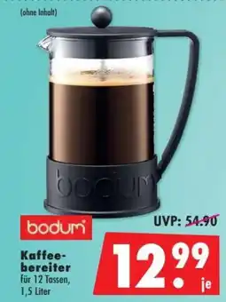 Mäc Geiz bodum Kaffeebereiter Angebot