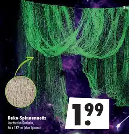 Mäc Geiz Deko-Spinnennetz Angebot