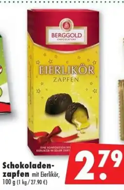 Mäc Geiz BERGGOLD Schokoladenzapfen Angebot