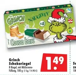 Mäc Geiz Grinch Schokoriegel Angebot