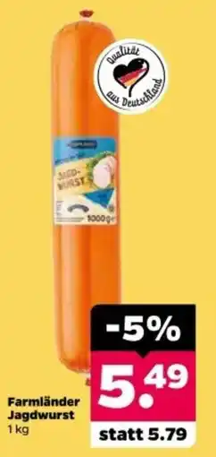 Netto Farmländer Jagdwurst Angebot