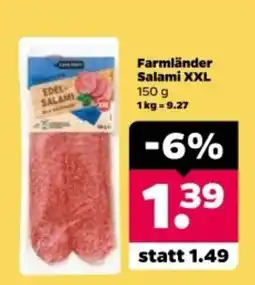 Netto Farmländer Salami XXL Angebot