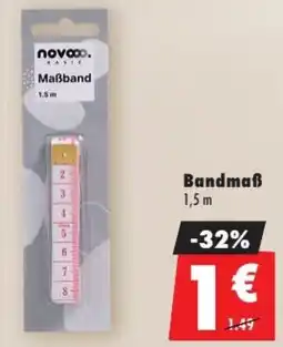 Mäc Geiz novao BASIC Maßband Angebot