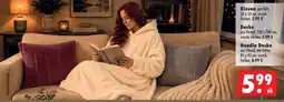 Mäc Geiz Hoodie Decke aus Flanell, mit Glitter Angebot