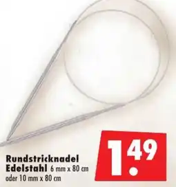 Mäc Geiz Rundstricknadel Edelstahl Angebot
