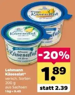 Netto Lehmann Käsesalat Angebot