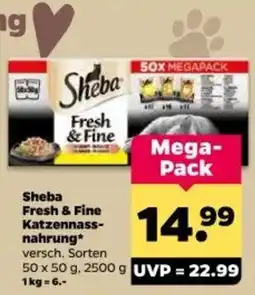 Netto Sheba Fresh & Fine Katzen Nassnahrung Angebot