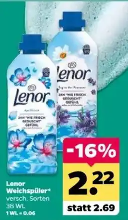 Netto Lenor Weichspüler Angebot