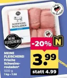 Netto MEINE FLEISCHEREI Frische Schweine-rouladen* Angebot