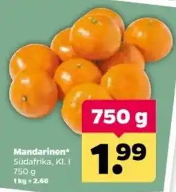 Netto Mandarinen* Angebot
