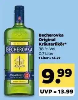 Netto Becherovka Original Kräuterlikör Angebot