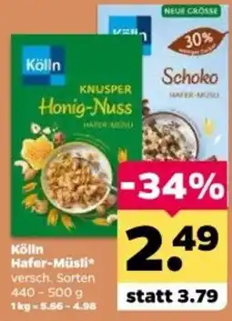 Netto Kölln Hafer-Müsli Angebot