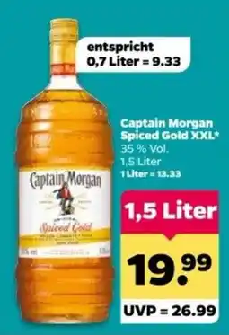 Netto Captain Morgan Spiced Gold XXL Angebot
