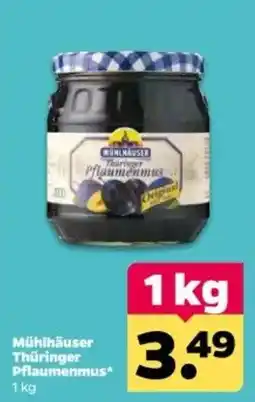 Netto Mühlhäuser Thüringer Pflaumenmus Angebot