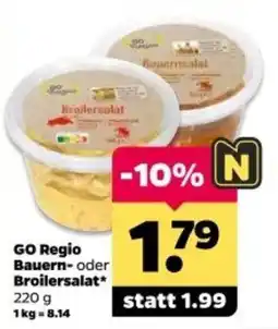 Netto GO Regio Bauern- oder Broilersalat Angebot