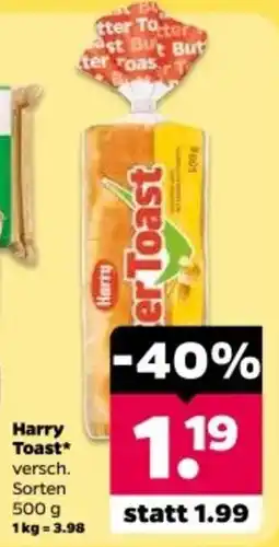 Netto Harry Toast* Angebot